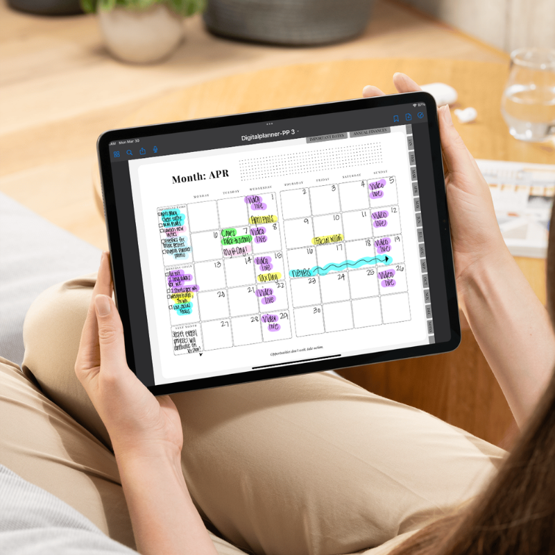 The Productivity Prism Digital Planner (GoodNotes Edition)