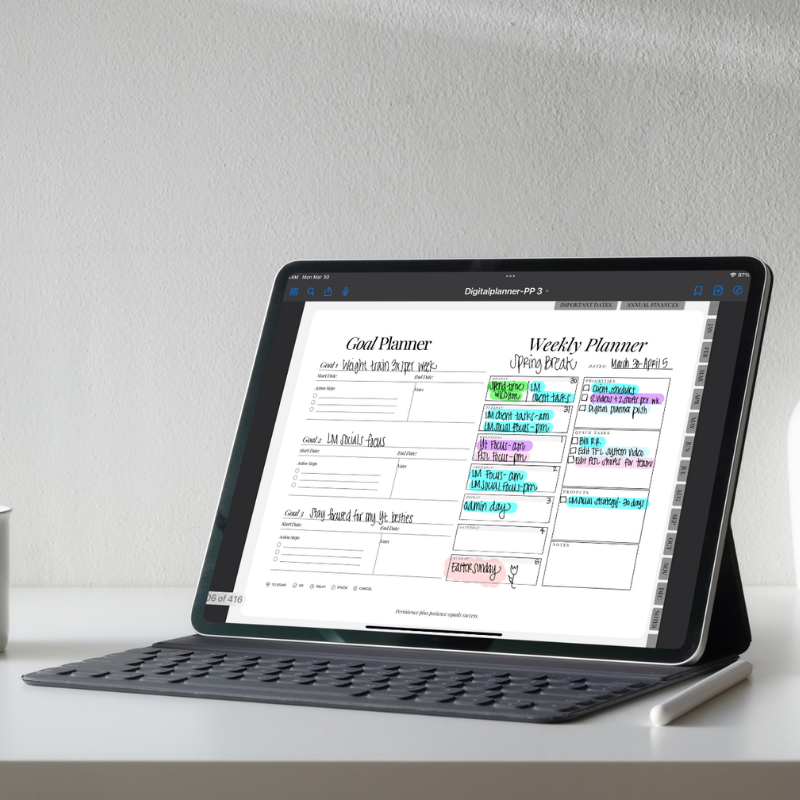 The Productivity Prism Digital Planner (GoodNotes Edition)