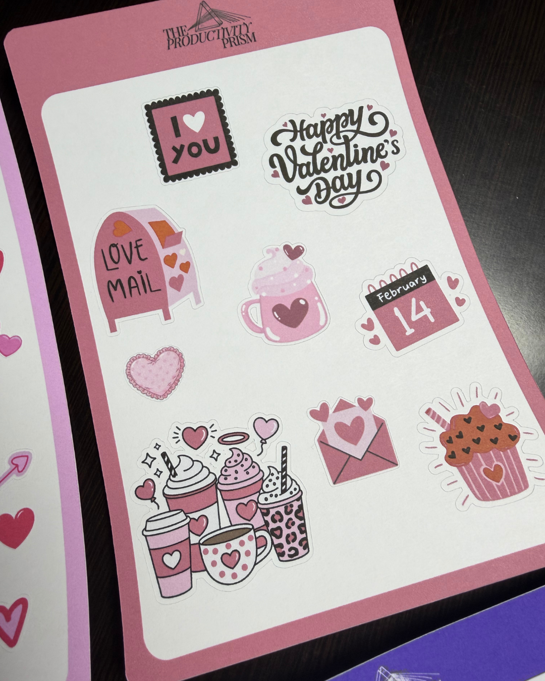 Valentine's Sticker Set (4 sheets)
