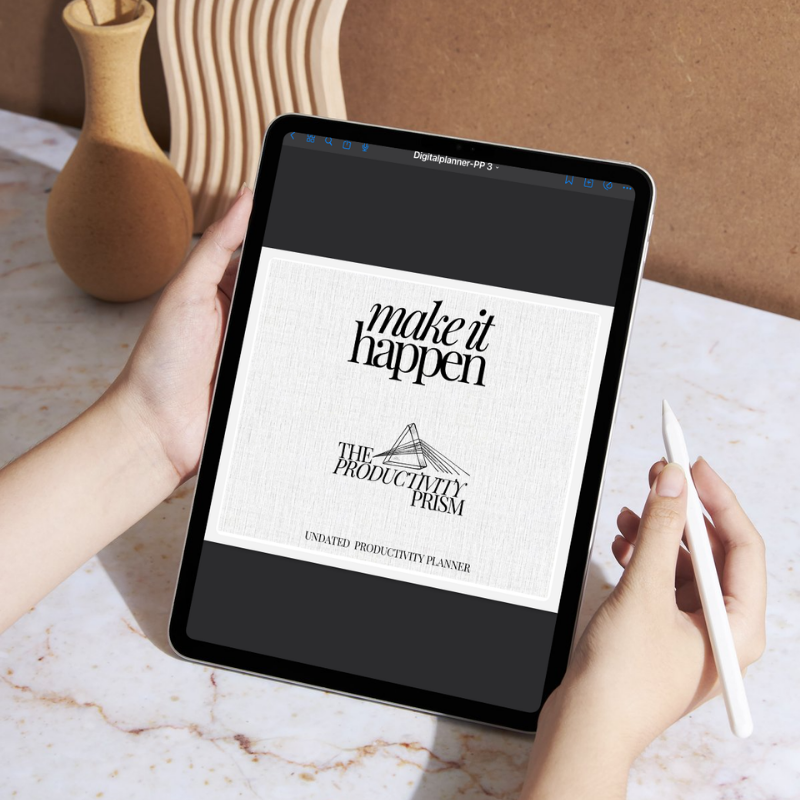 The Productivity Prism Digital Planner (GoodNotes Edition)