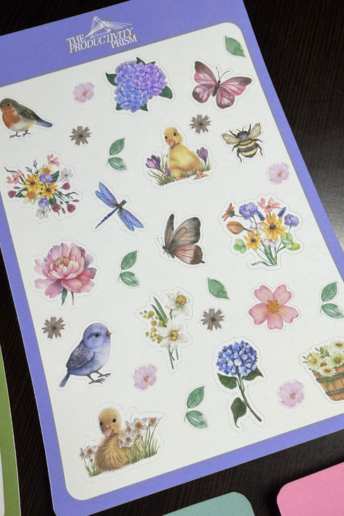 Spring Sticker Set (5 sheets)
