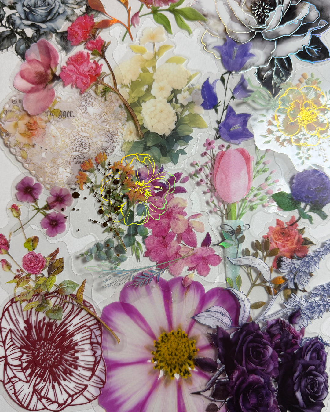 Mystery Floral Sticker Packs