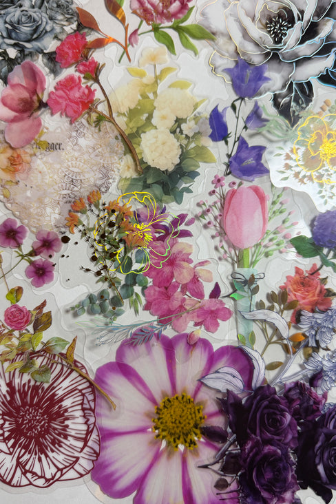 Mystery Floral Sticker Packs