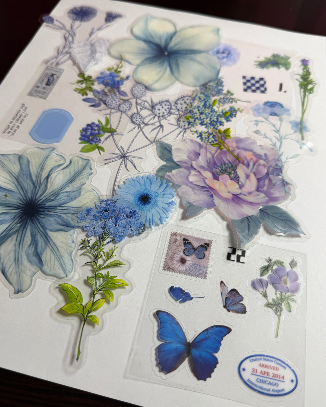 Mystery Floral Sticker Packs