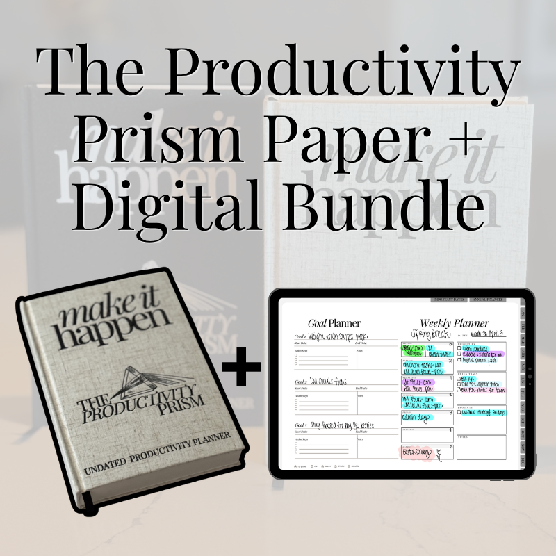 The Productivity Prism Paper + Digital Bundle