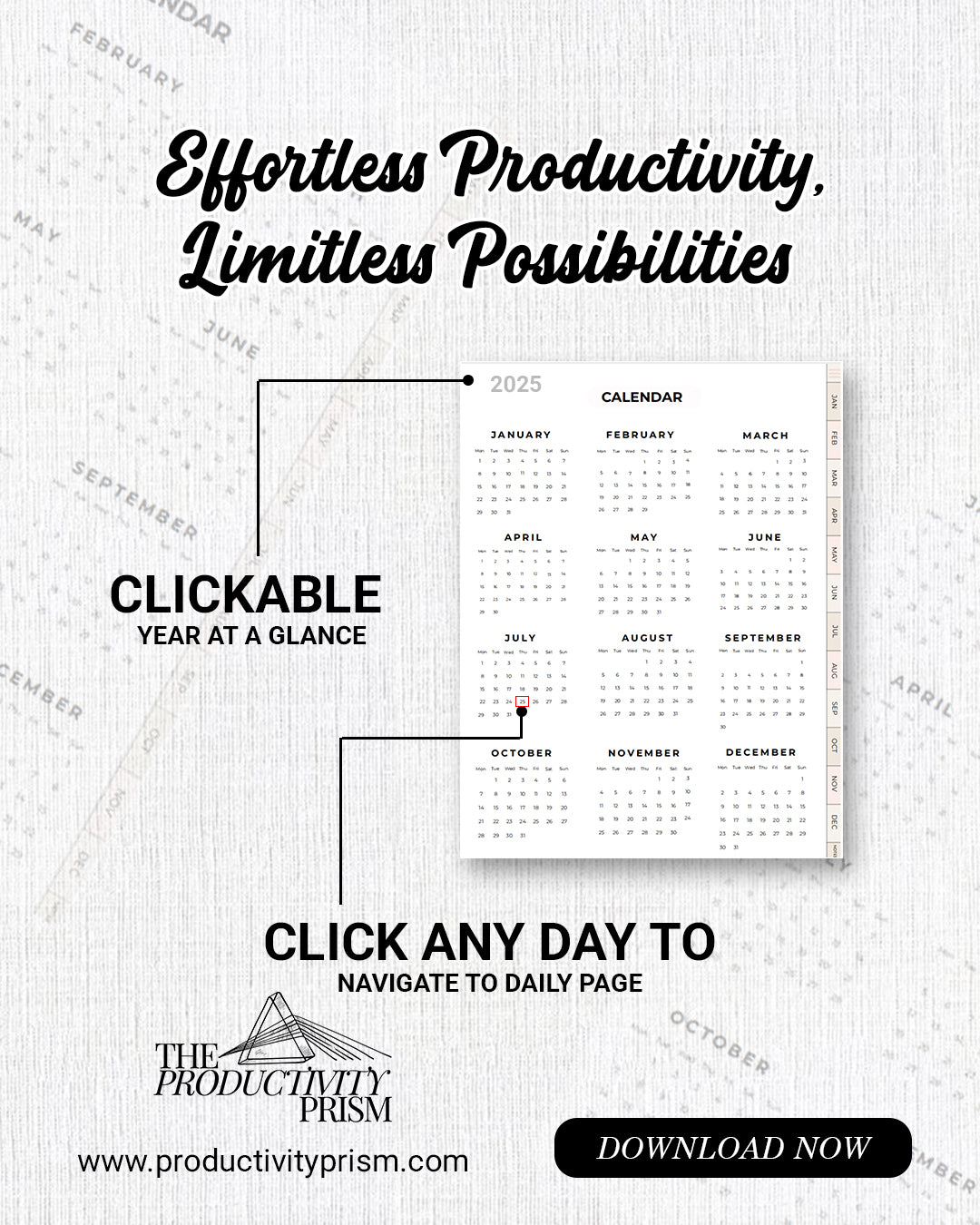 Get It Done - Undated Planner
