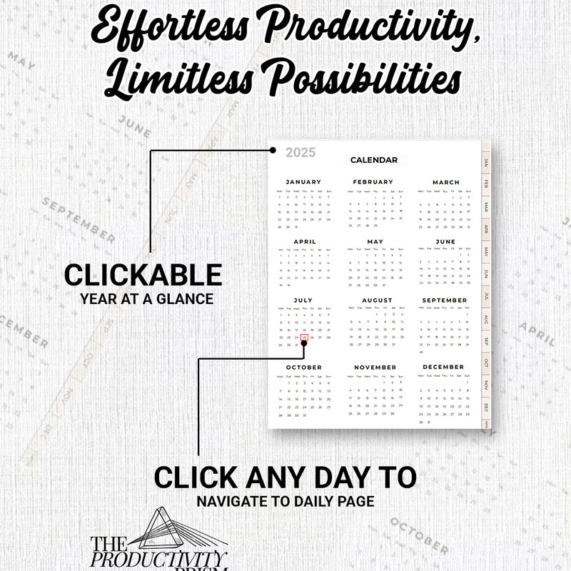 Get It Done - Undated Planner