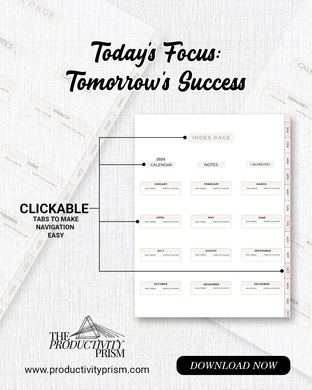 Get It Done - Undated Planner