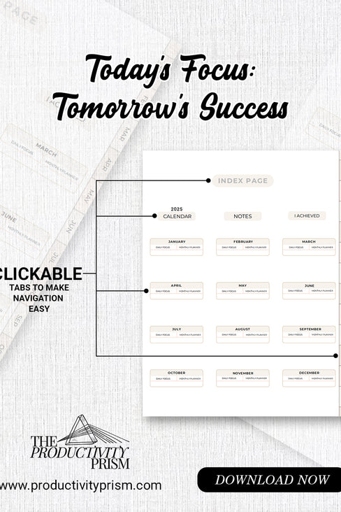 Get It Done - Undated Planner