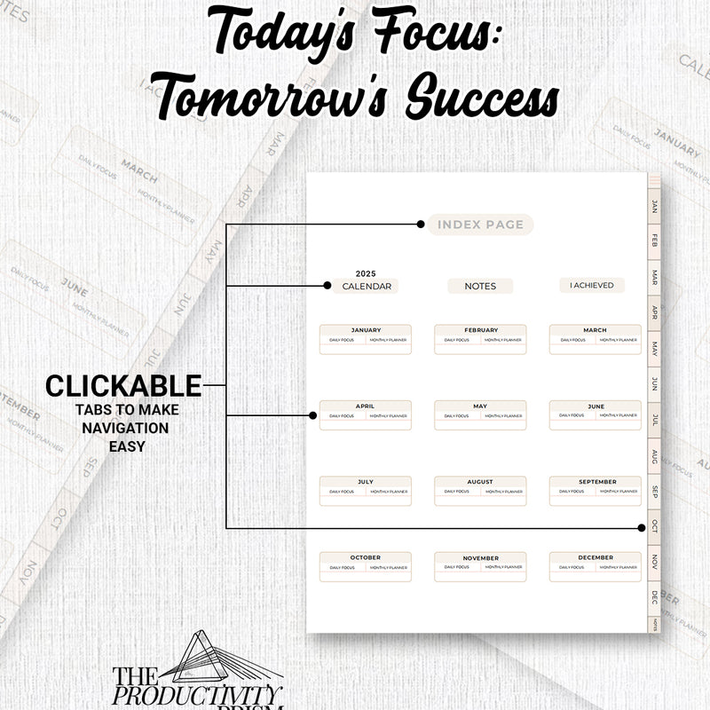 Get It Done - Undated Planner