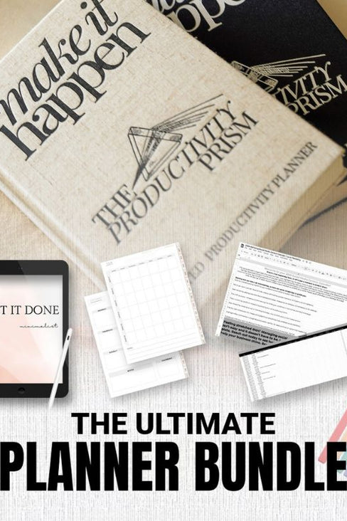 The Ultimate Planner Bundle (Save $20)